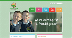 Desktop Screenshot of angrambankprimary.co.uk